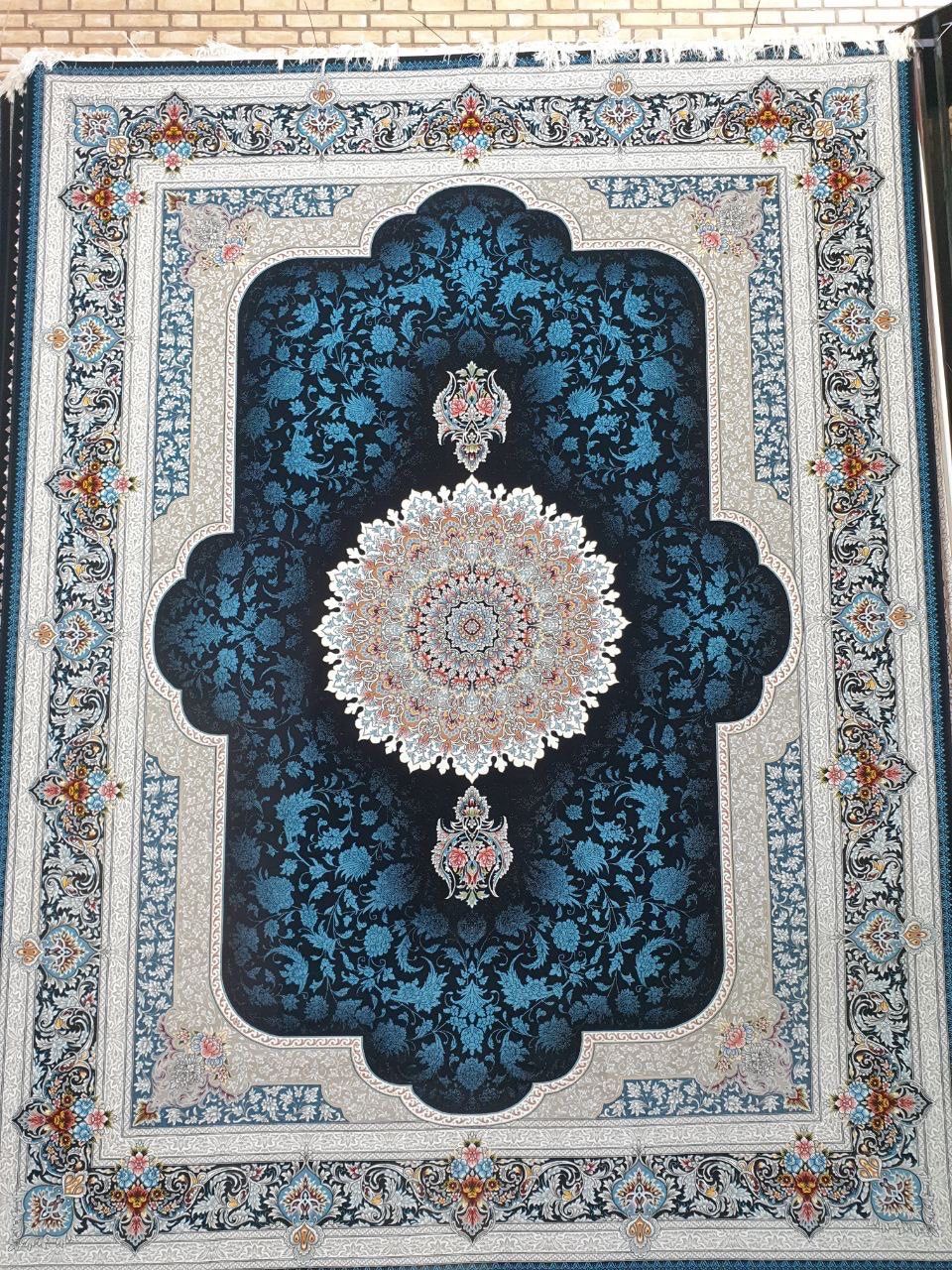 قالی 12 متری درسا کویر کاشان A0030 - تصویر 4